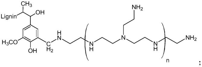 一种胺功能化木质素基催化剂在二氧化碳环加成反应中的应用