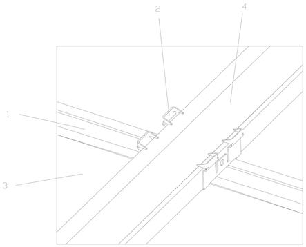 一种吊顶面板拼接结构的制作方法