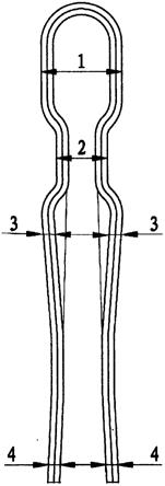 美标悬式绝缘子用双驼峰锁紧销的制作方法