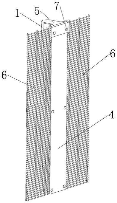 护栏立柱及护栏的制作方法