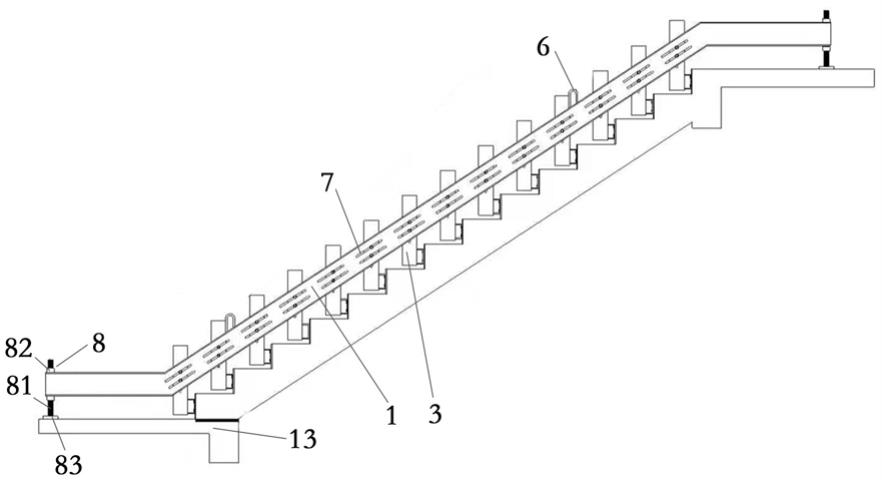 一种工具式滑动支座楼梯钢制定型模板的制作方法