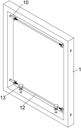 高层建筑门窗速装装置的附框的制作方法