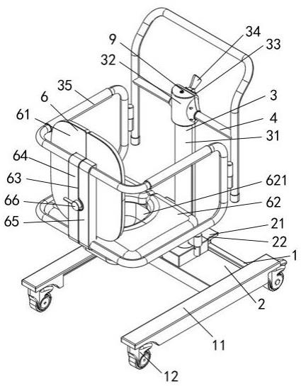 一种可移动升降的电动助力椅的制作方法