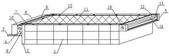 一种水上浮桥用防滑结构的制作方法