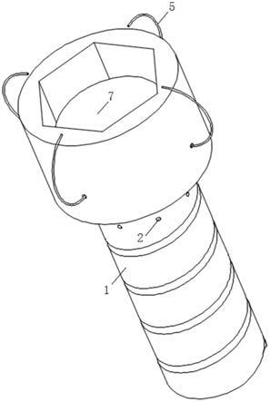 一种具有防盗功能的圆柱头内六角螺栓的制作方法