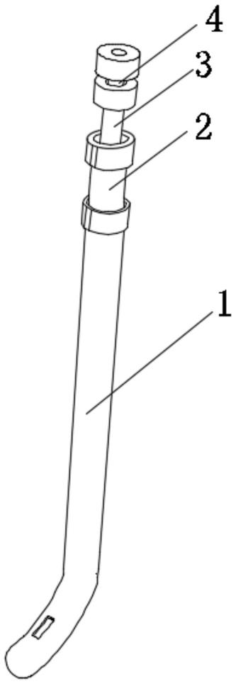 一种用于植入粒子的可定向弯曲的粒子植入针的制作方法