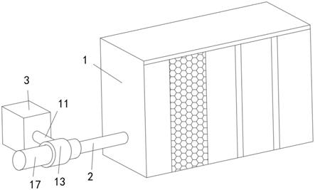 一种蜂产品颗粒风管式快速烘干降温设备的制作方法