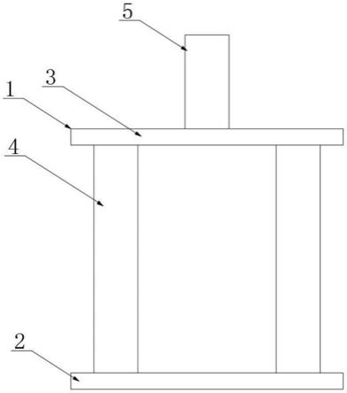 一种电流分配均匀的独立导电柱的制作方法