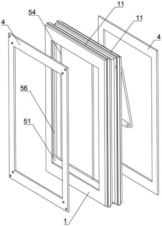 一种具有防火性能的保温门窗的制作方法