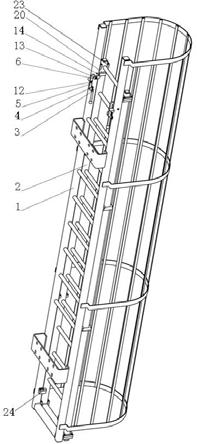 一种具有限位锁止机构的伸缩梯及工程机械的制作方法