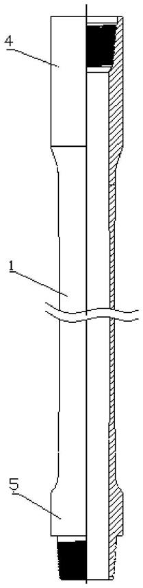 一种两端带钢接头的钛合金钻杆连接结构的制作方法