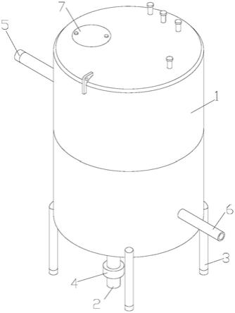 一种硅锰合金生产用的锅炉汽包水回收利用装置的制作方法