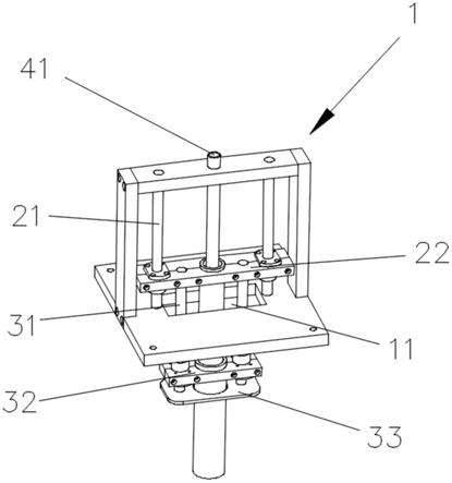 一种纸盒成型机的加固双层升降气缸的制作方法