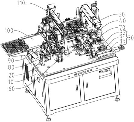 一种自动化电机印字、检测设备的制作方法