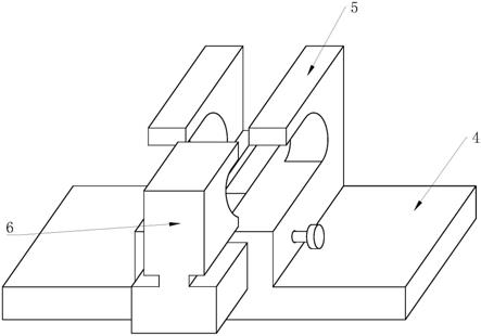 一种截断塞门体两侧同步加工的卡装结构的制作方法