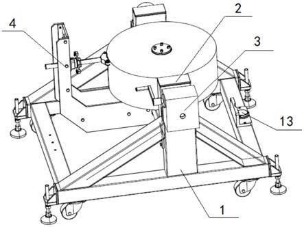 一种卷烟包装机轮体维修用翻转工装的制作方法