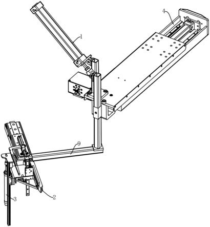 一种铁路驼峰作业机器人的提钩机械手的制作方法