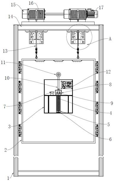 一种具有自动消毒功能的电梯的制作方法