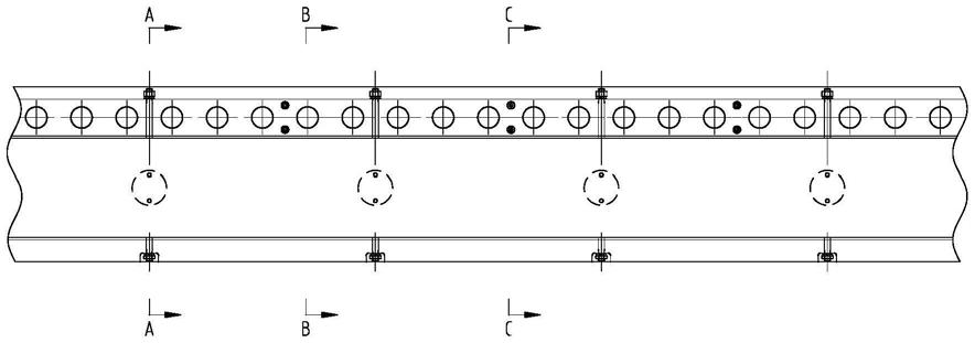 一种铝合金桥跨的复合滑道及其安装方法与流程