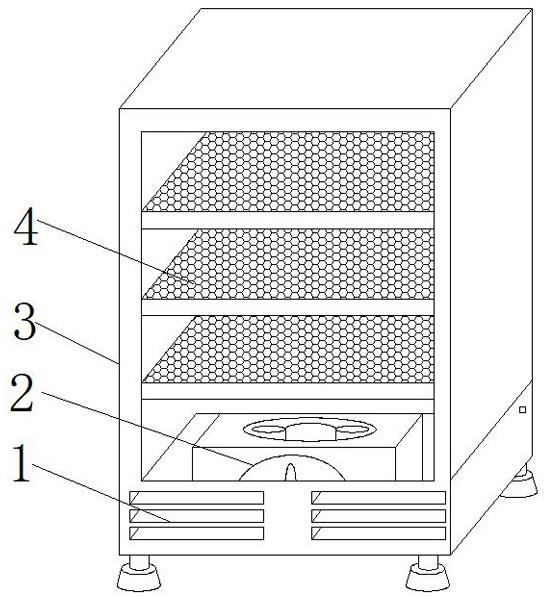 一种具有线缆固定结构便于走线的继电柜的制作方法
