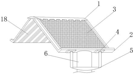 一种绿色建筑的屋顶结构的制作方法