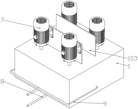 搅拌器动力调节装置的制作方法