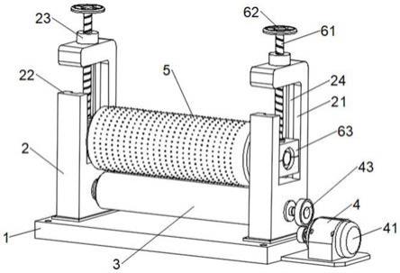 一种压花辊筒加工制造表面花纹压印装置的制作方法
