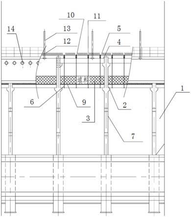 一种具有悬吊式填料支撑结构的排烟冷却塔的制作方法