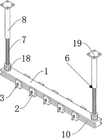 一种装配式支吊架滑动支座的制作方法