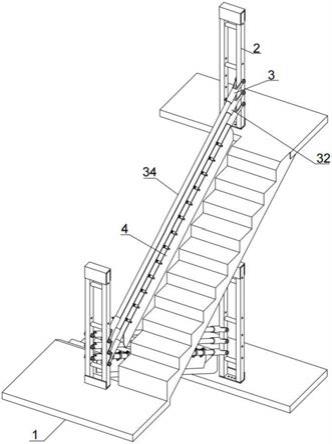 一种制式楼梯临边防护栏杆的制作方法