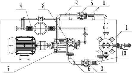 一种聚丙烯装置尾气压缩机入口过滤器在线切换装置的制作方法