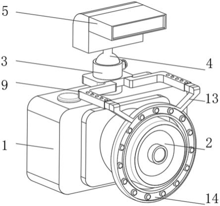 一种多角度可变式摄影相机补光灯的制作方法