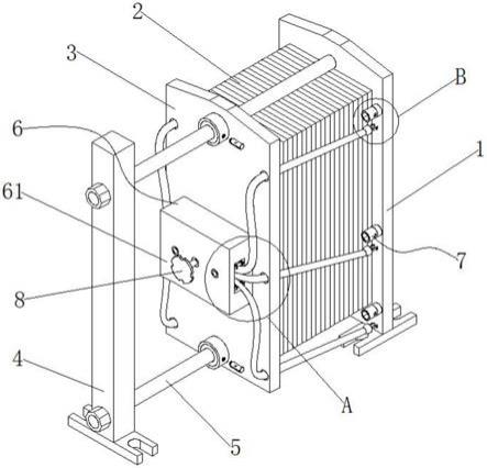 可拆卸式板式换热器的制作方法