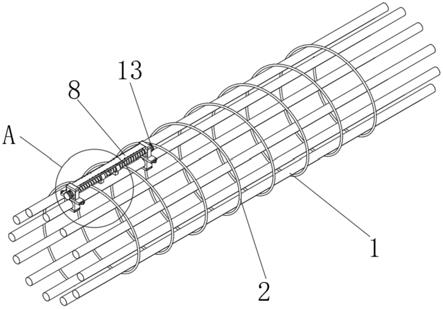 一种钢筋笼螺旋箍筋限位装置的制作方法