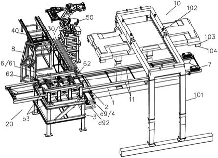 一种伸缩臂式自动化集装箱装车系统的工作方法与流程