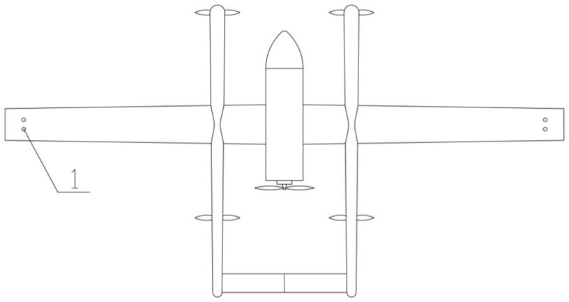 一种复合翼飞行器辅助飞行装置