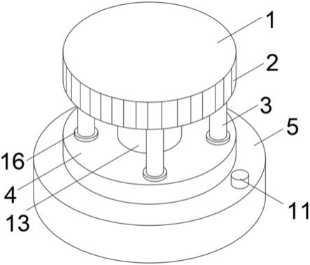 一种适用于编织布针织大圆机的大齿轮支撑结构的制作方法
