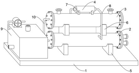 一种高效降膜螺杆式水、地源热泵机组的制作方法