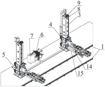 用于翻转挂车梁总成的翻转装置及翻转系统的制作方法