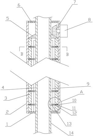 一种铝板轧机排烟管道的制作方法