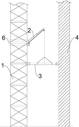 一种塔吊附墙件的拆装设备的制作方法