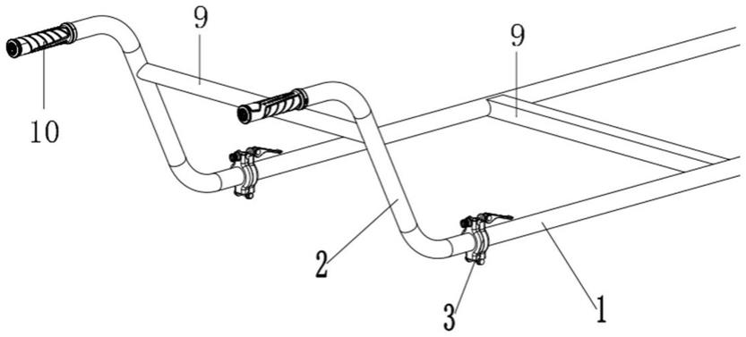 一种折叠式便携电动手推车用折叠把手的制作方法