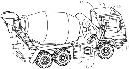 一种水泥罐车安全检测报警系统的制作方法