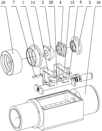 无齿轮传动式全闭环自动变倍镜头的制作方法