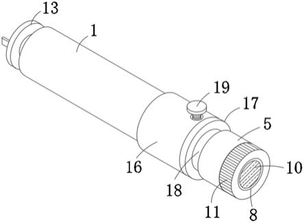 一种带光纤耦合的圆形平行光斑的激光器的制作方法