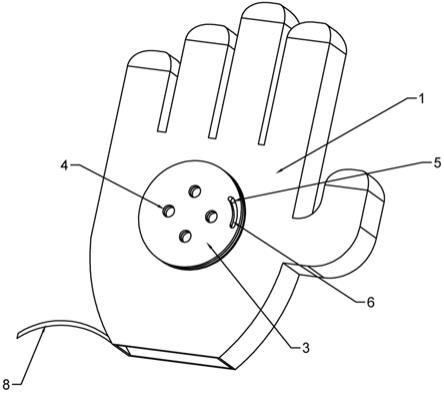 一种儿童留置针固定手套的制作方法