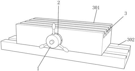一种具有自动固定功能的龙门铣床移动平台的把手支架的制作方法