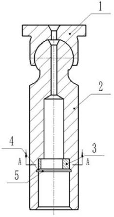 一种轴向柱塞泵用质量偏置的柱塞的制作方法