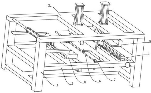 冷柜内胆多角度折弯的成型设备的制作方法