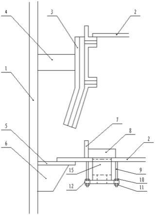 平型受液盘的塔板排液装置的制作方法